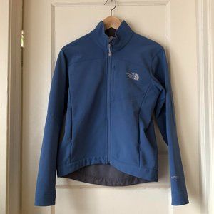 The North Face Women's Fleece-Lined Waterproof Blue Jacket -- Women's S/M